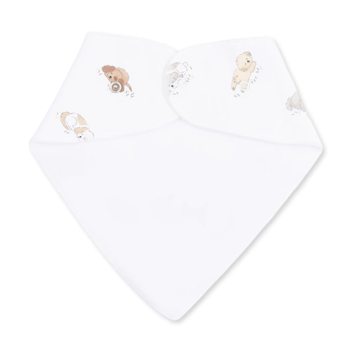 Bamboo Bandana Bib - Puppy Snuggle Club Bib Angel Dear 