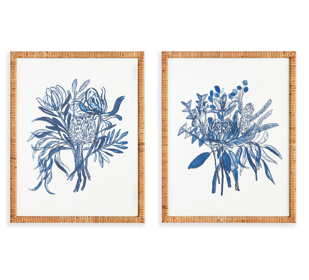 Banksia Bouquet Prints - Set of 2 Artwork Napa 