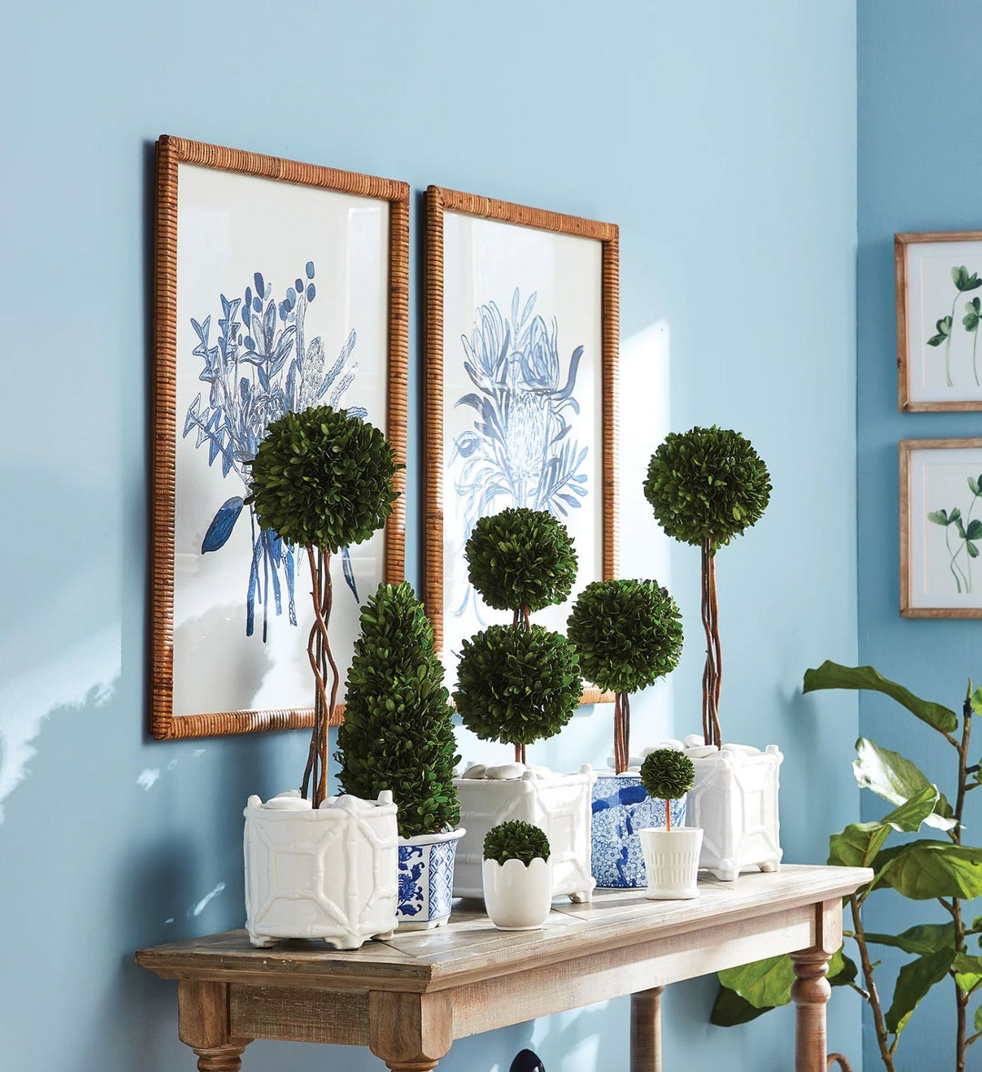 Banksia Bouquet Prints - Set of 2 Artwork Napa 