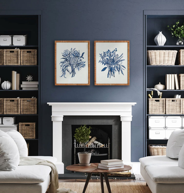 Banksia Bouquet Prints - Set of 2 Artwork Napa 