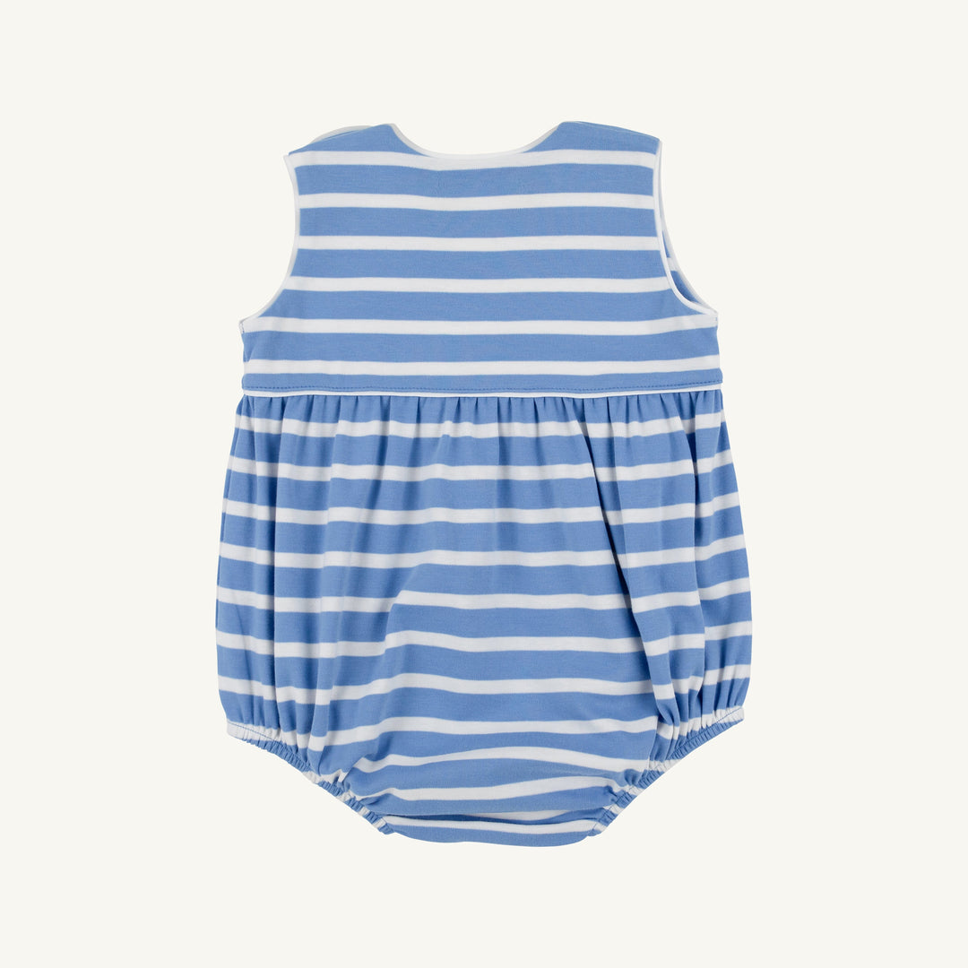 Barlett Bubble - Barbados Blue Stripe Boy Bubble Beaufort Bonnet 