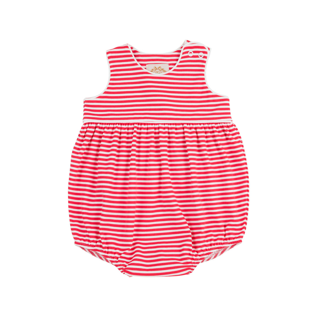 Barlett Bubble - Richmond Red Stripe Boy Bubble Beaufort Bonnet 