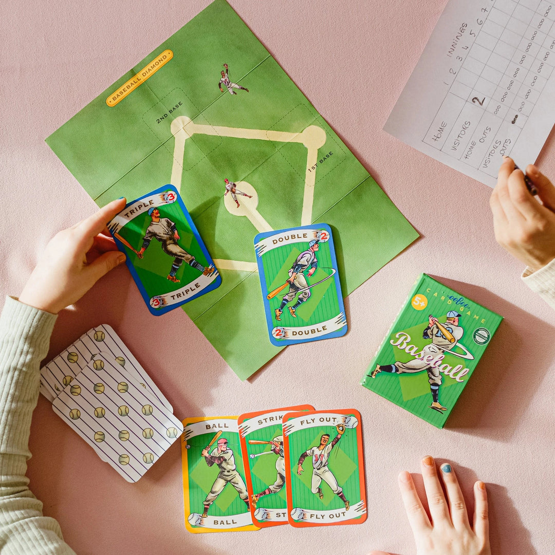 Baseball Playing Cards Activity Toy eeBoo 