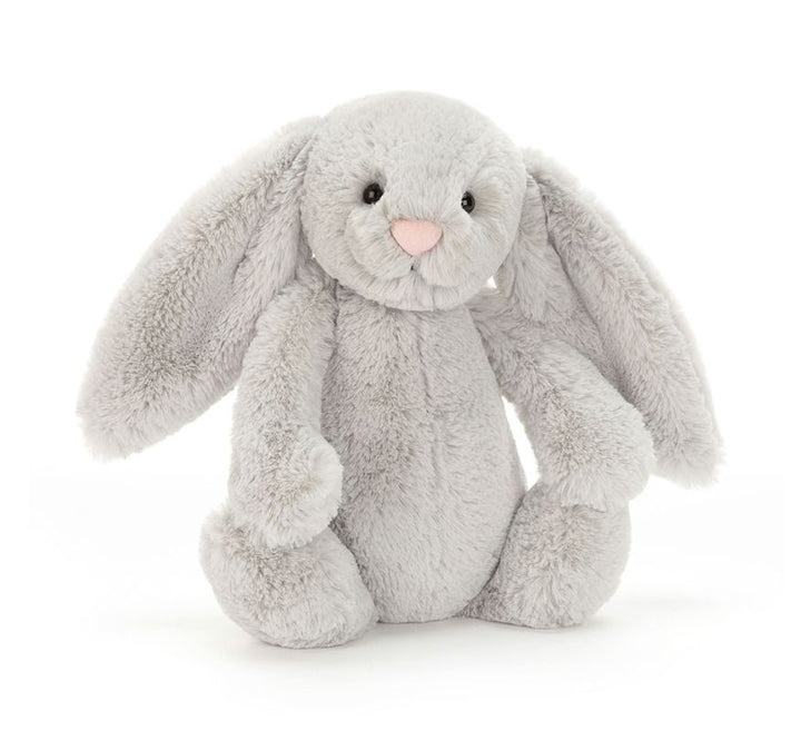 Bashful Bunny - Original Stuffed Animal JellyCat Silver 