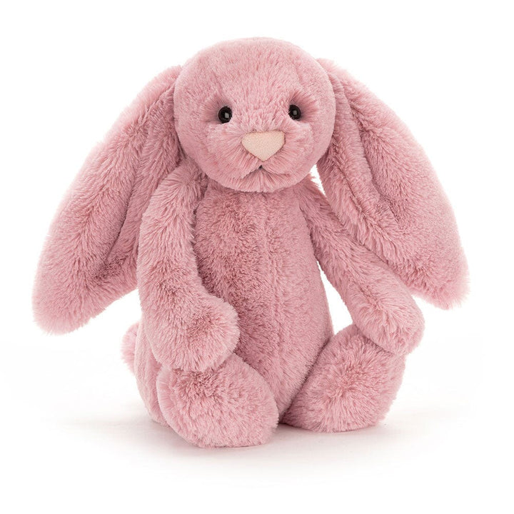 Bashful Bunny - Original Stuffed Animal JellyCat Tulip Pink 