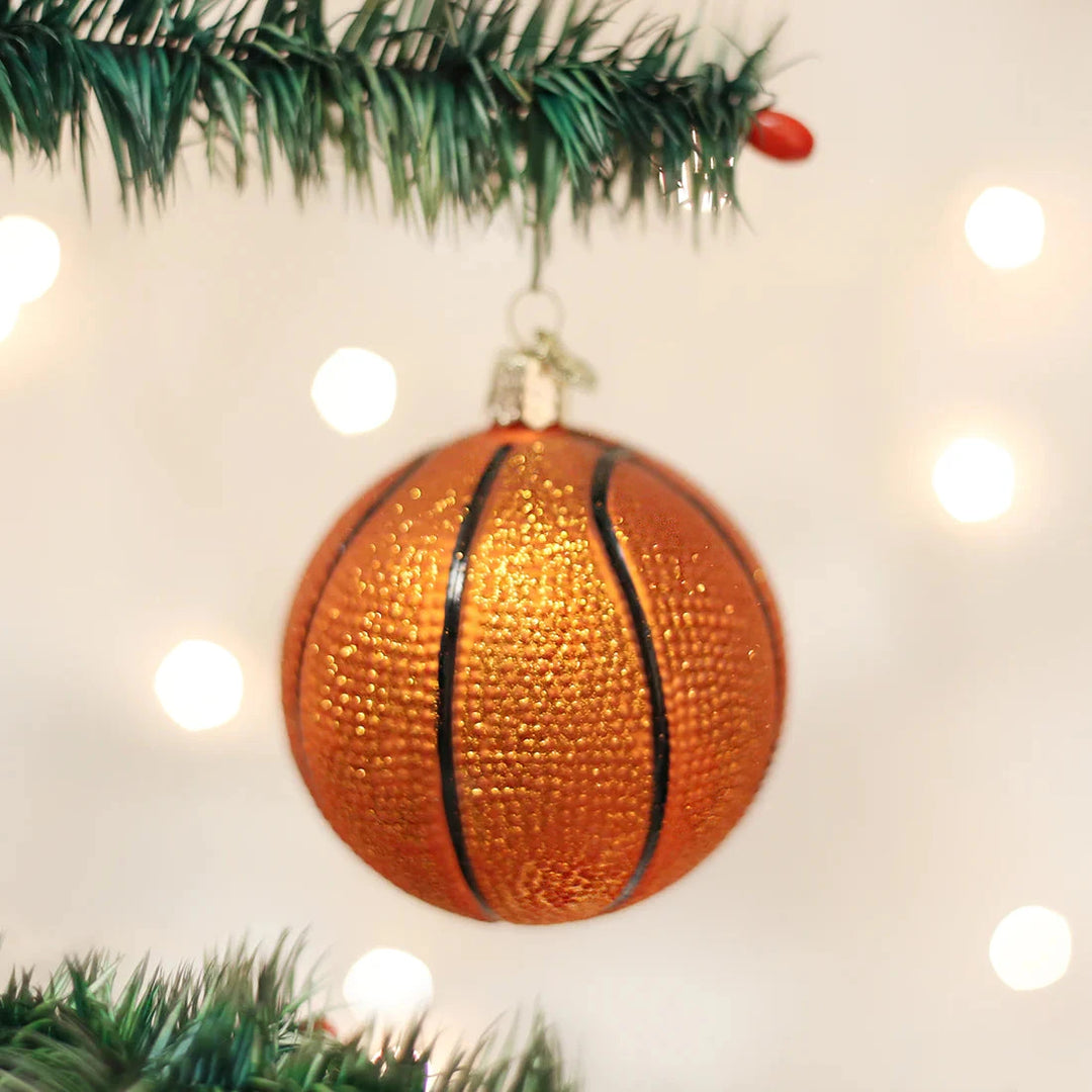 Basketball Ornament Christmas Ornament Old World Christmas 