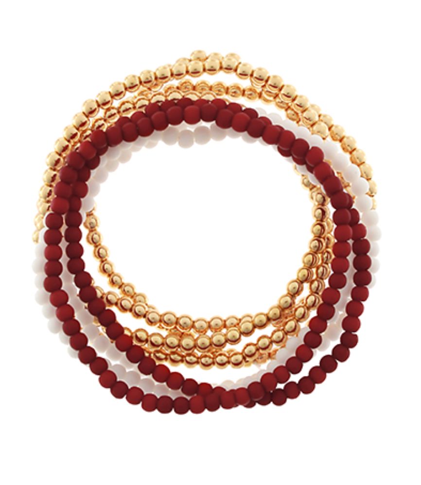 BC Beaded Bracelet Stack Womens Bracelet Golden Stella 