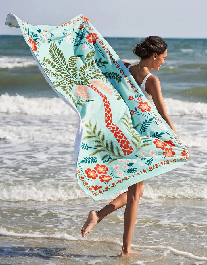 Beach Towel - Alljoy Landing Palm Tree Beach Towels Spartina 