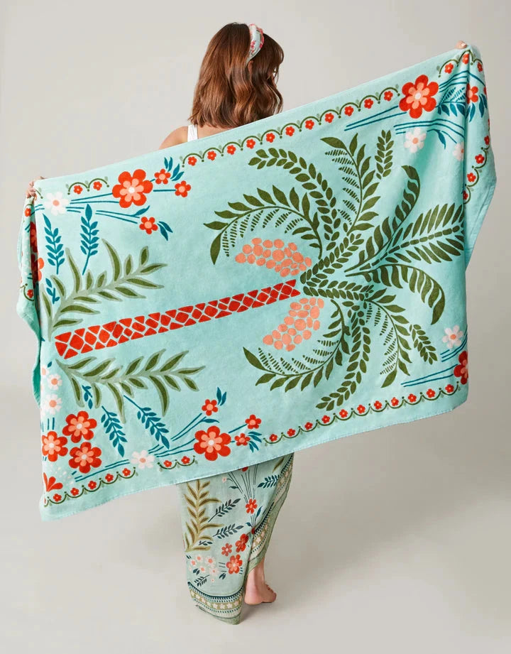 Beach Towel - Alljoy Landing Palm Tree Beach Towels Spartina 