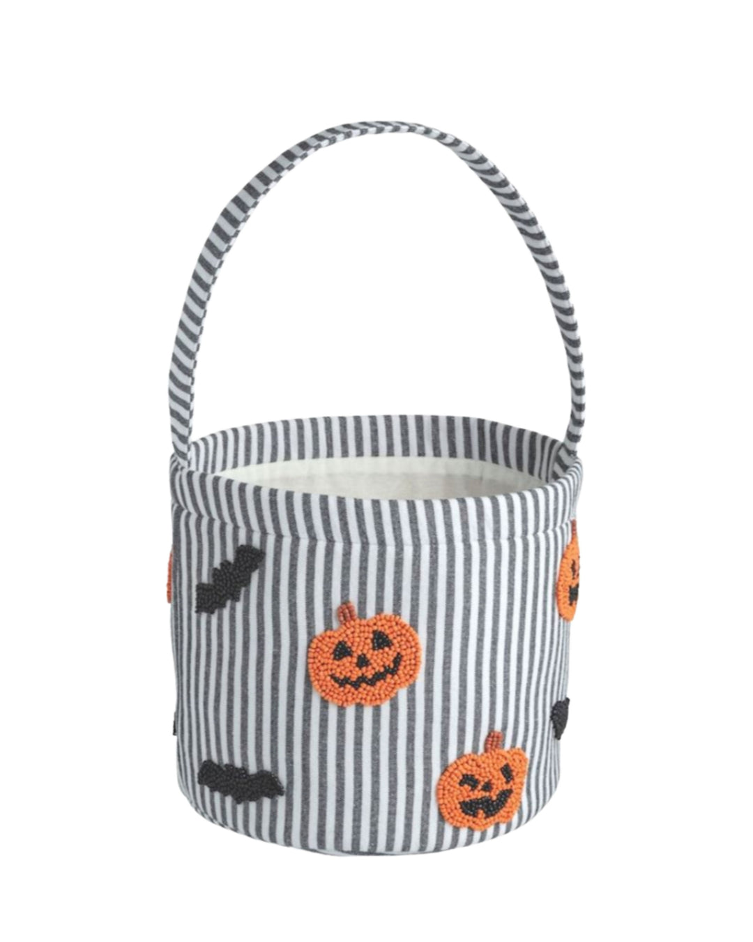Beaded Halloween Buckets Halloween Bag MudPie Pumpkins 