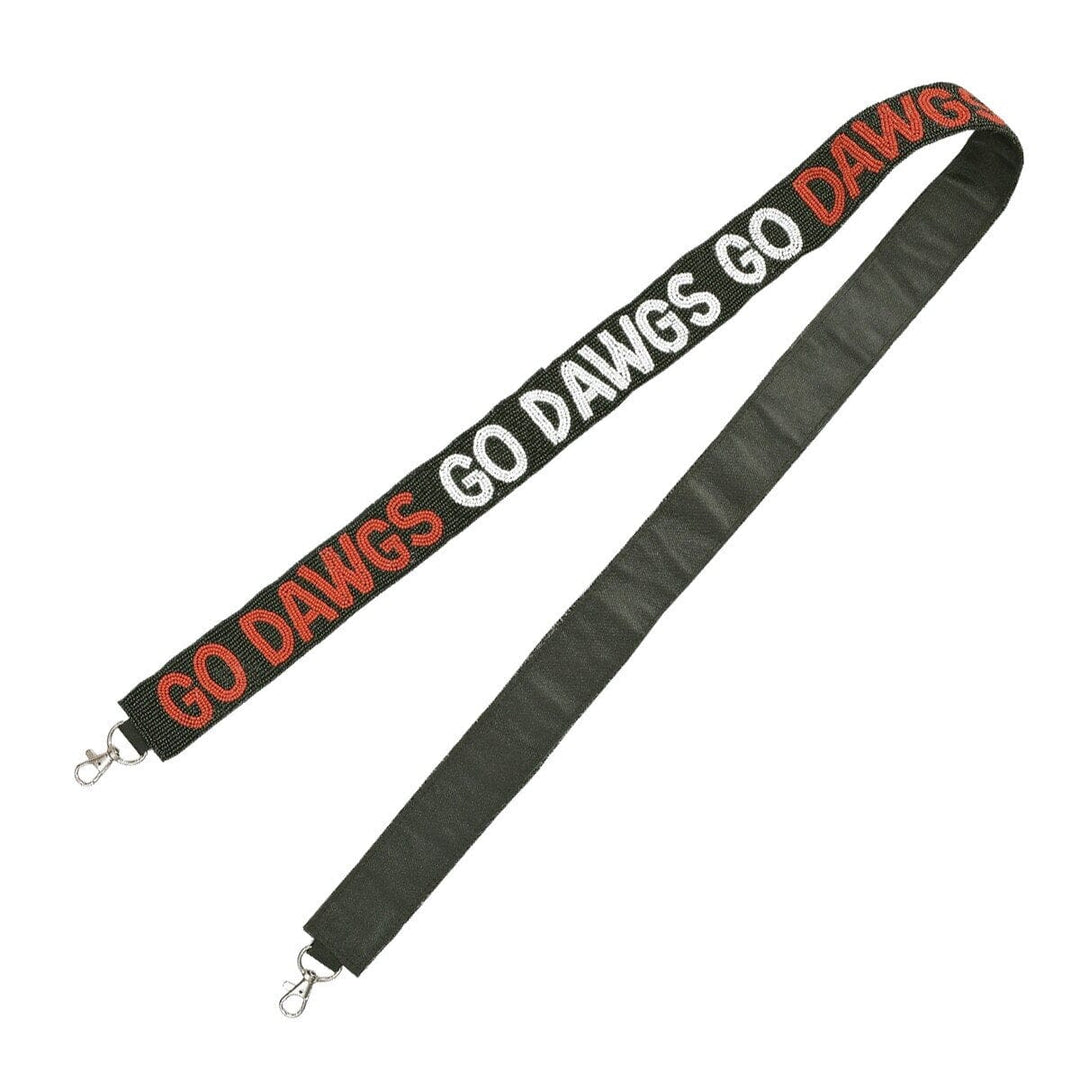 Beaded Purse Strap - Go Dawgs Purse Strap Capri Designs 
