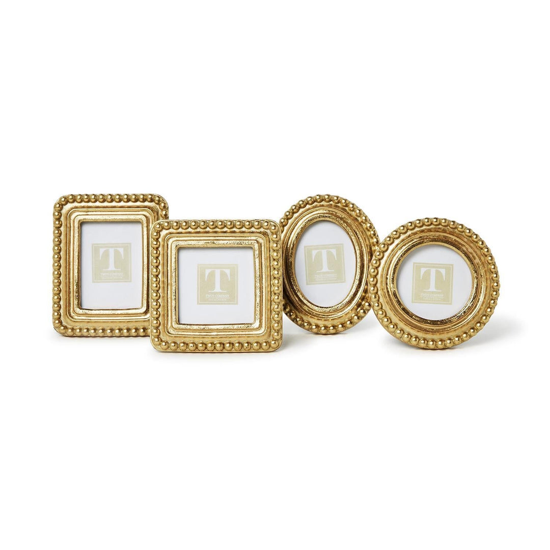 Beaded Texture Mini Photo Frames Picture Frames Two's Company 