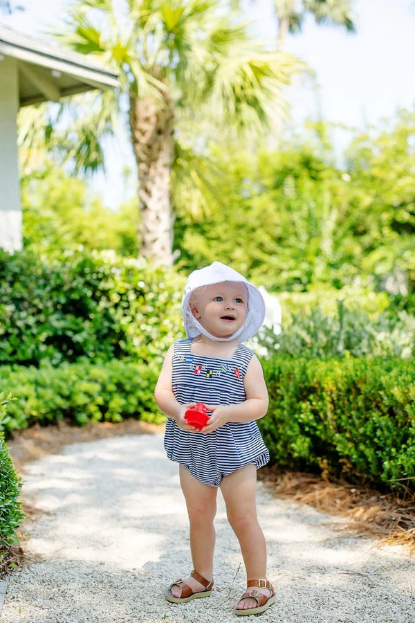 Beaufort Bucket Sunhat - Worth Avenue White Sunhat Beaufort Bonnet 