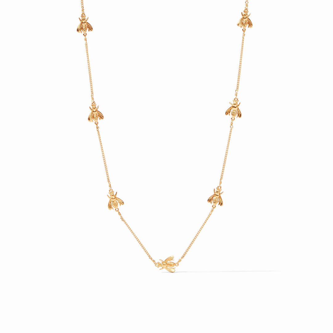Bee Delicate Station Necklace Womens Necklace Julie Vos 