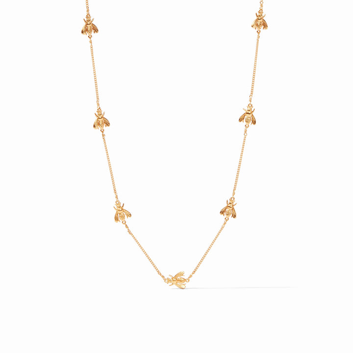 Bee Delicate Station Necklace Womens Necklace Julie Vos 