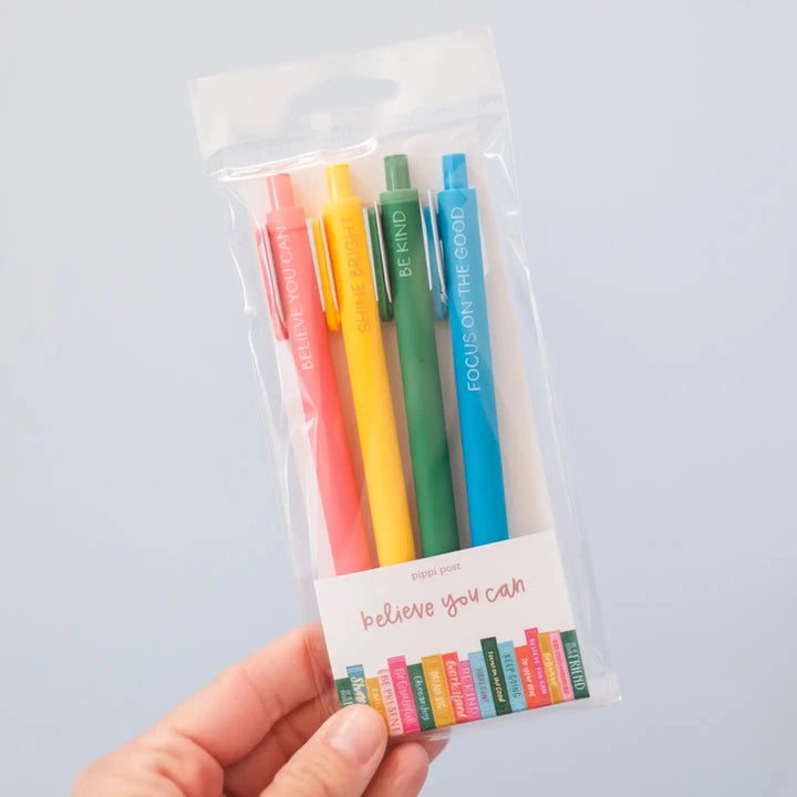 Believe You Can Pen Set Pens Pippi Post 