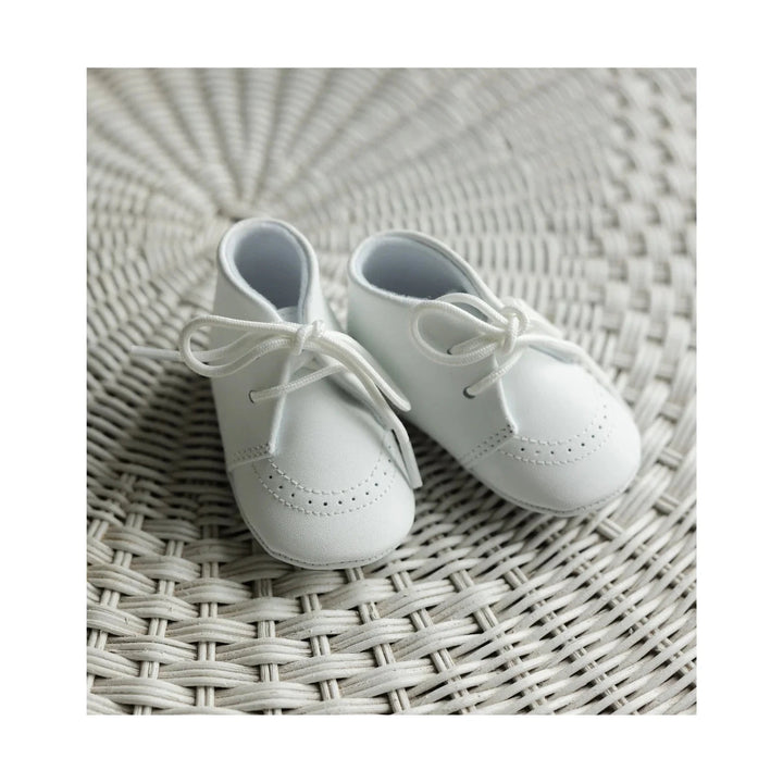 Benny Leather Brogue Oxford Crib Shoe Children Shoes L'Amour 