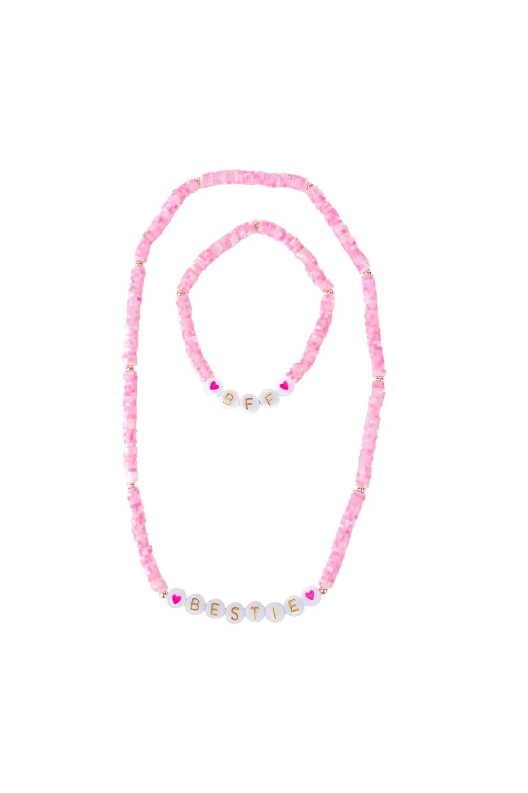 Bestie Necklace & Bracelet Set Girl Bracelet Great Pretenders 