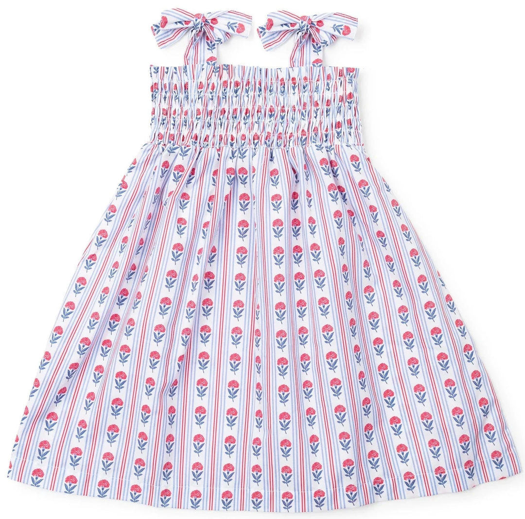 Betsy Girls' Woven Dress - Liberty Floral Girl Dress Lila & Hayes 