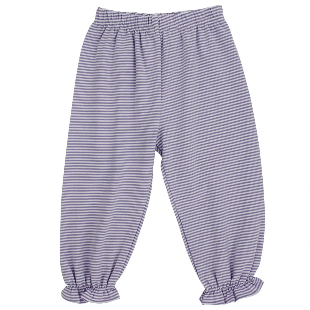 Betsy Lilac Knit Stripe Bloomer Girl Bloomer Bailey Boys 