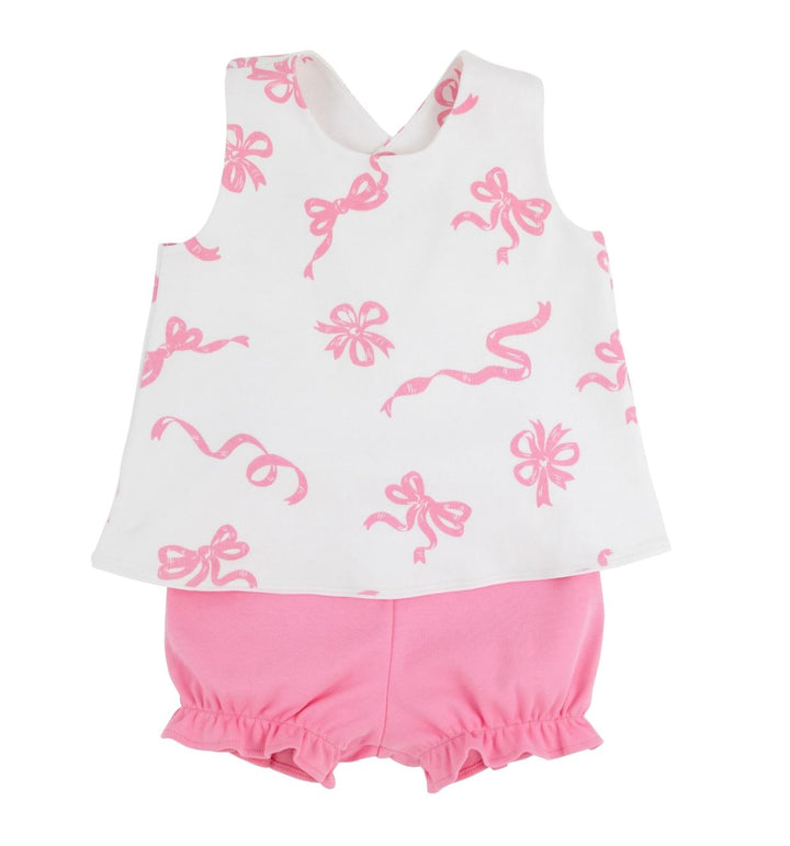Bettye Bloomer Set - Never Too Many Bows Girl Bloomer Set Beaufort Bonnet 