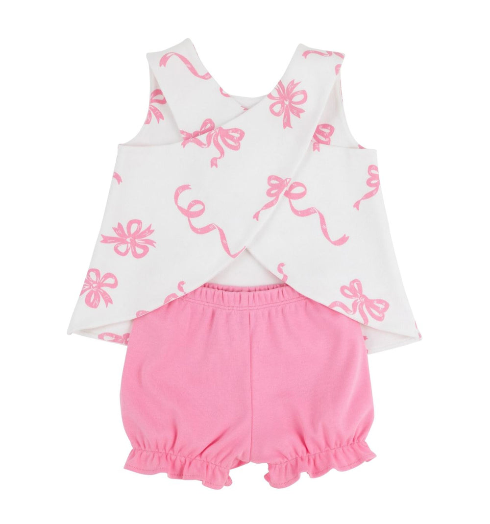 Bettye Bloomer Set - Never Too Many Bows Girl Bloomer Set Beaufort Bonnet 