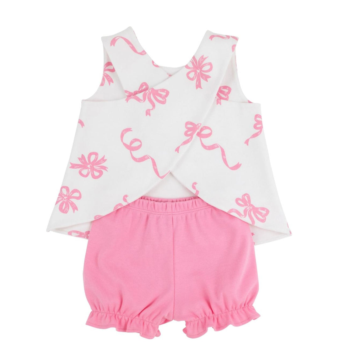 Bettye Bloomer Set - Never Too Many Bows Girl Bloomer Set Beaufort Bonnet 