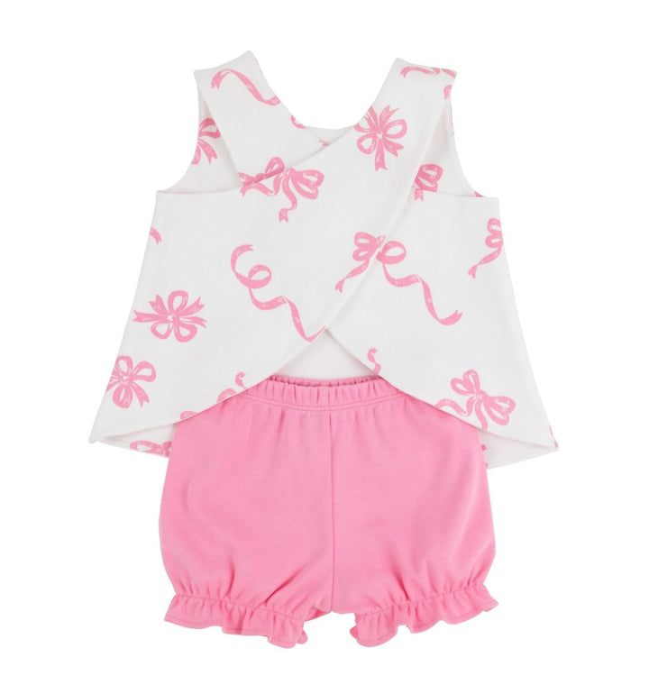 Bettye Bloomer Set - Never Too Many Bows Girl Bloomer Set Beaufort Bonnet 