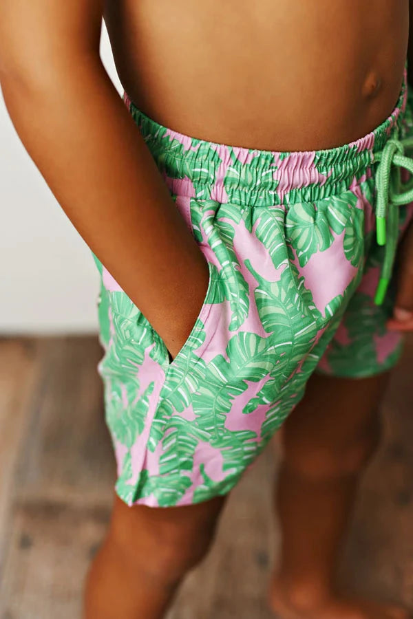 Beverly Palms Boy Swim Trunks Boy Bathing Suit Swoon Baby 