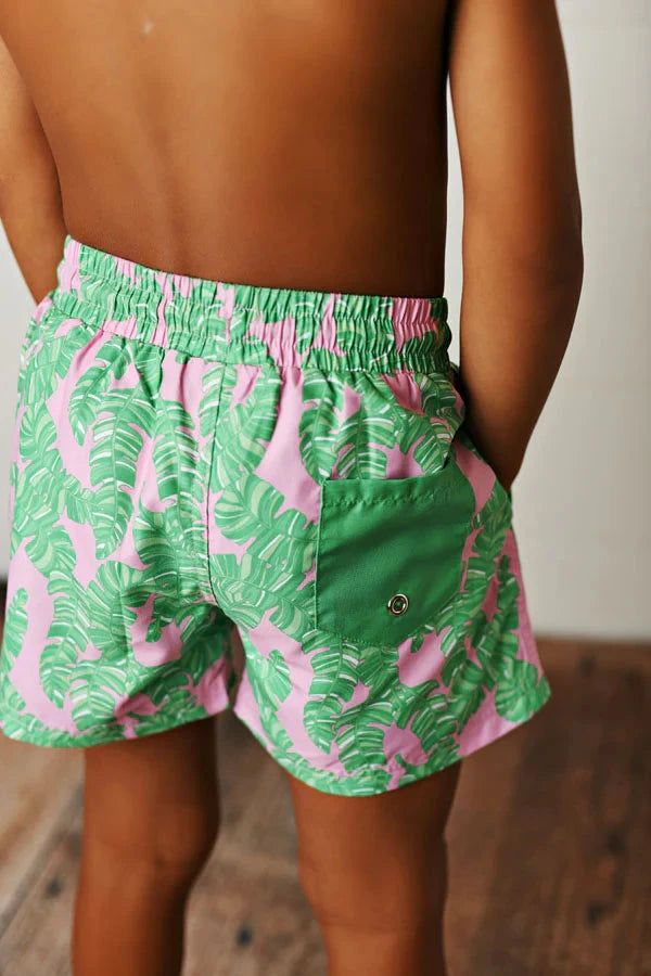 Beverly Palms Boy Swim Trunks Boy Bathing Suit Swoon Baby 