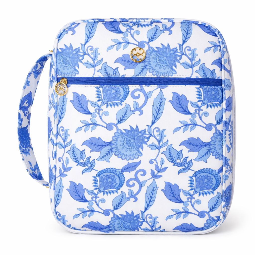 Bible Cover - Porcelain Vines Bible Mary Square 