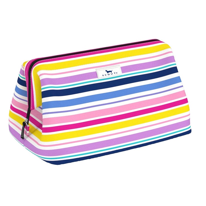 Big Mouth Makeup Bag Cosmetic/Accessories Bags Scout Stripe a Pose 