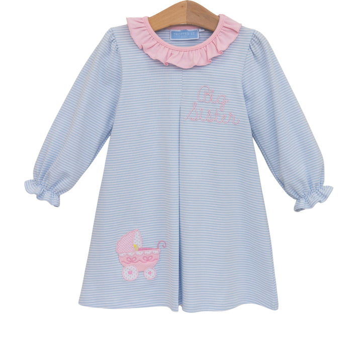 Big Sister Applique Dress Girl Dress Trotter Street Kids 