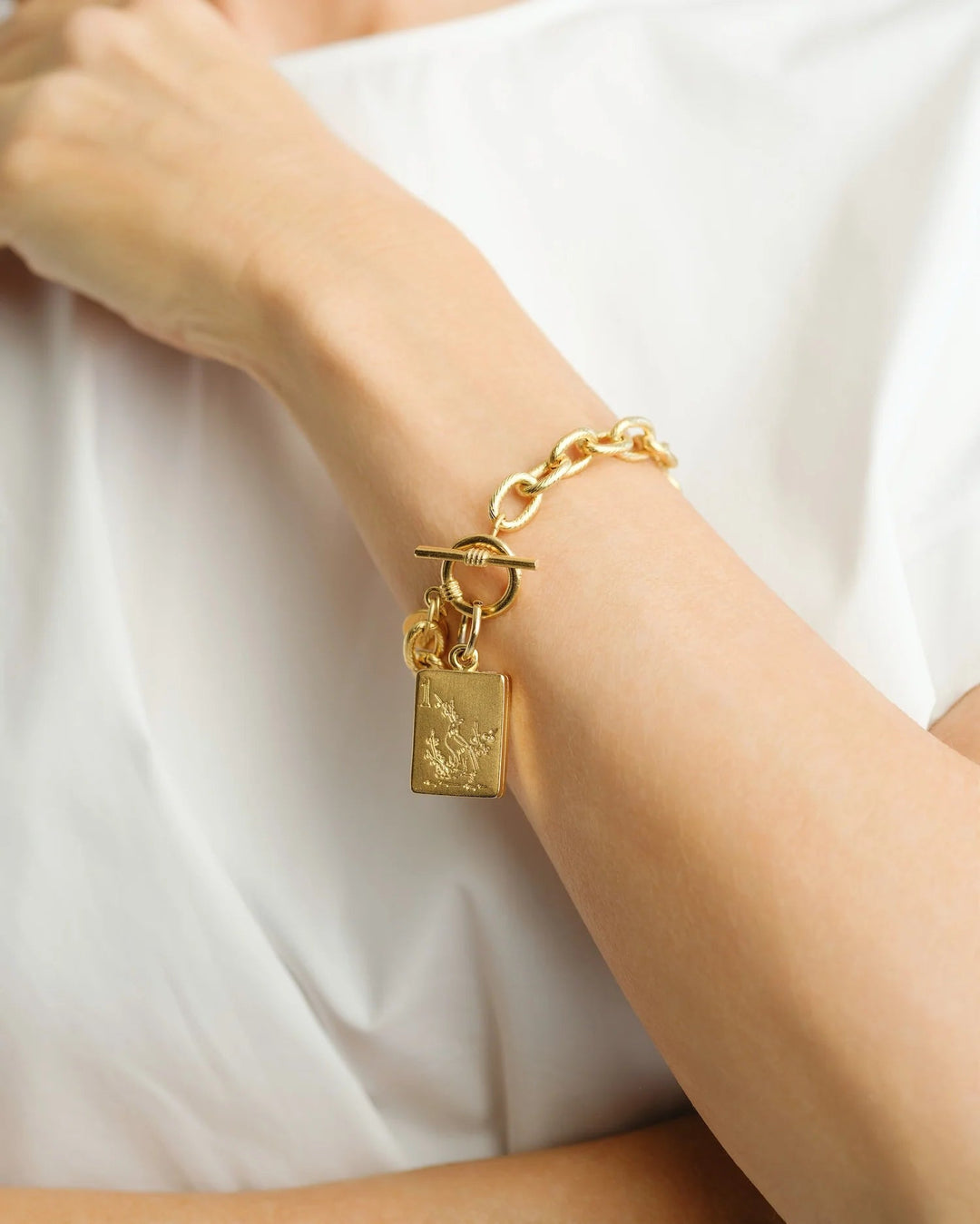 Bird Bam Mahjong Toggle Bracelet Womens Bracelet Susan Shaw 