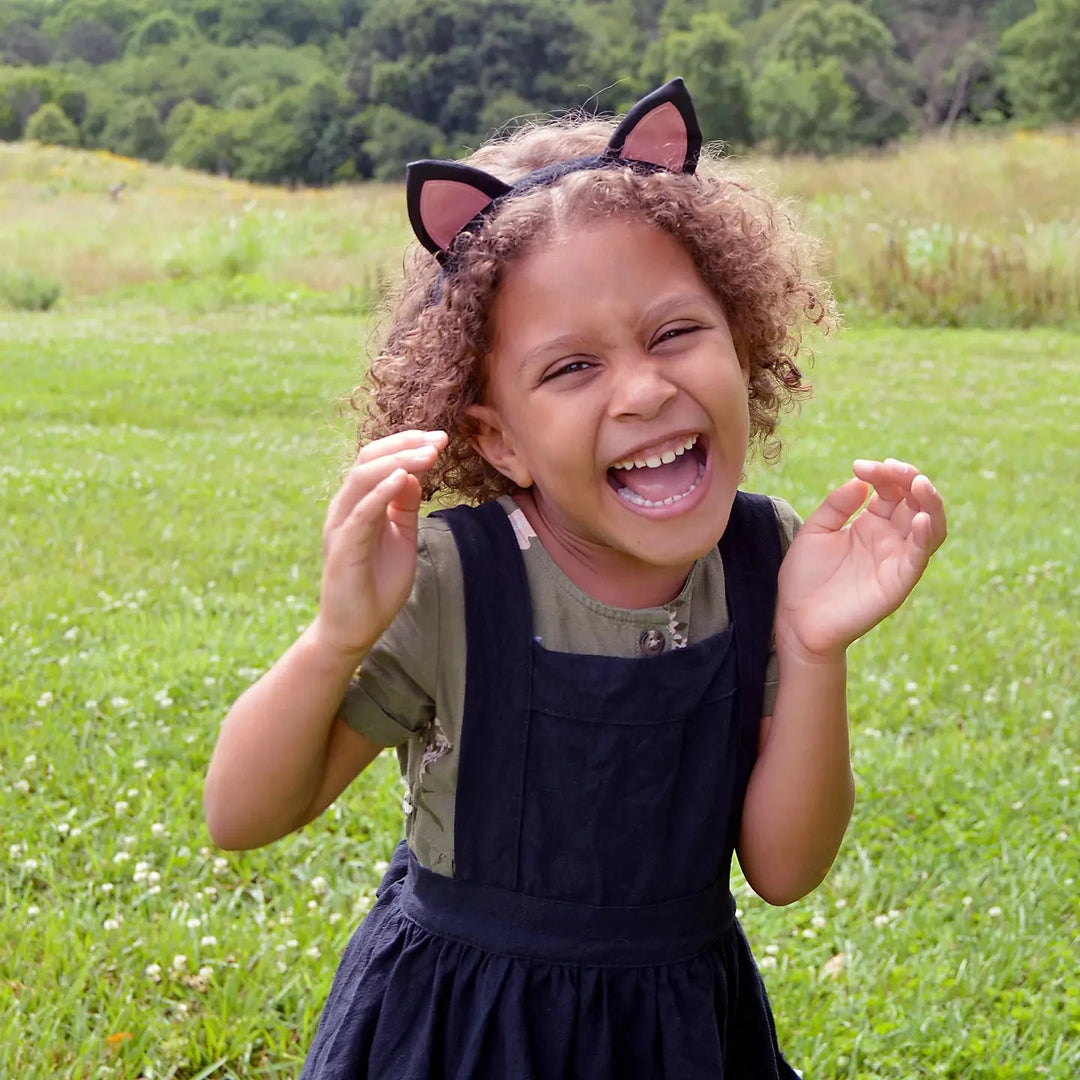 Black Cat Ears Headband Accessories Jack Rabbit 