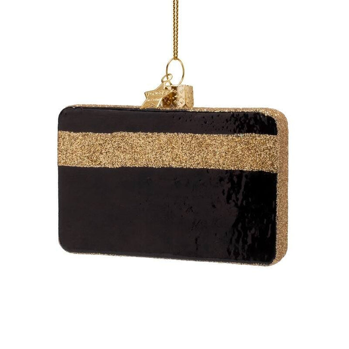 Black Credit Card Ornament Christmas Ornament Vondels 