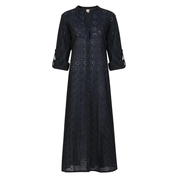 Black Eyelet Swizzle Dress Womens Dress Sunshine Tienda 