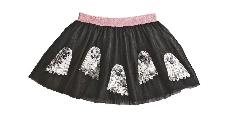Black Halloween Tutu Girl Skirt MudPie 