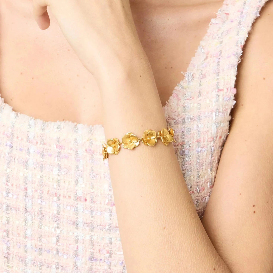 Bloom Bracelet - Gold Womens Bracelet Julie Vos 