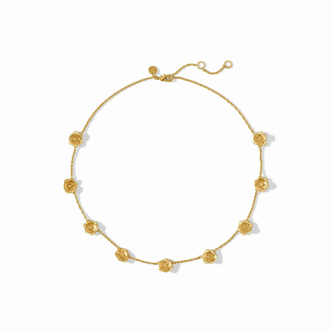 Bloom Delicate Station Necklace Womens Necklace Julie Vos 