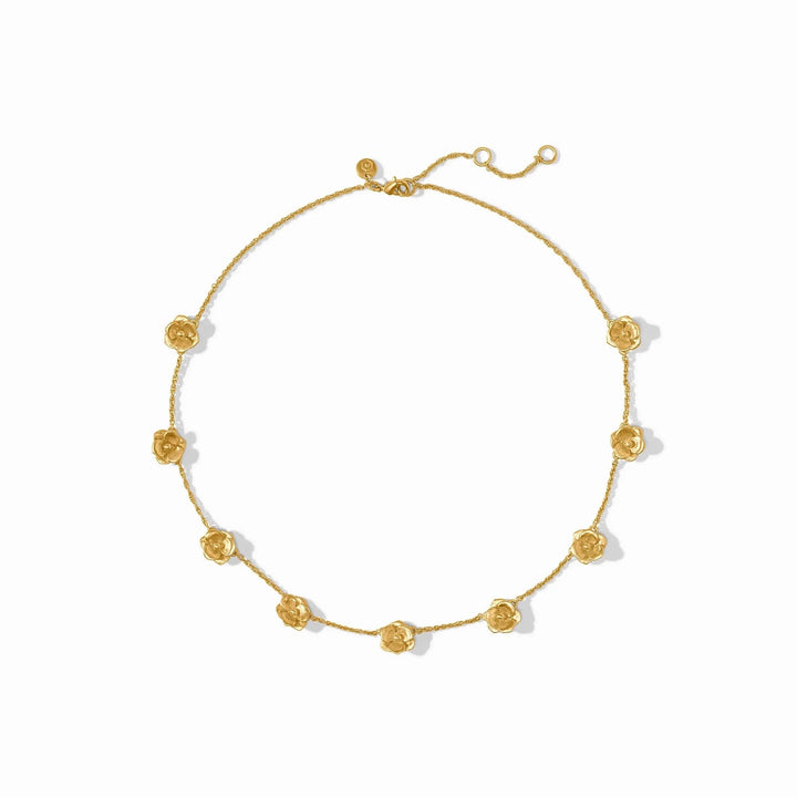 Bloom Delicate Station Necklace Womens Necklace Julie Vos 