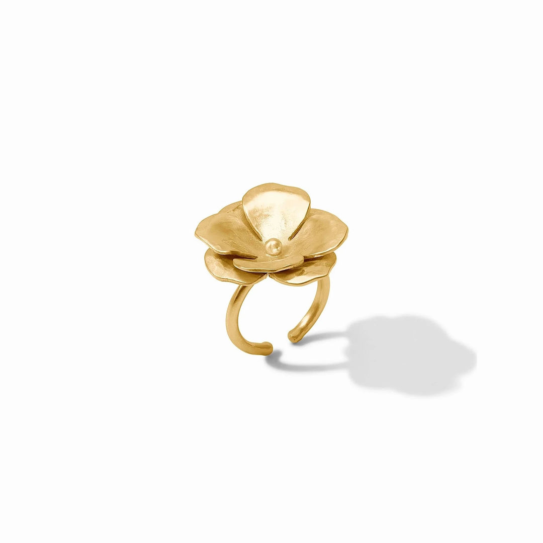 Bloom Statement Ring - Gold Womens Ring Julie Vos 