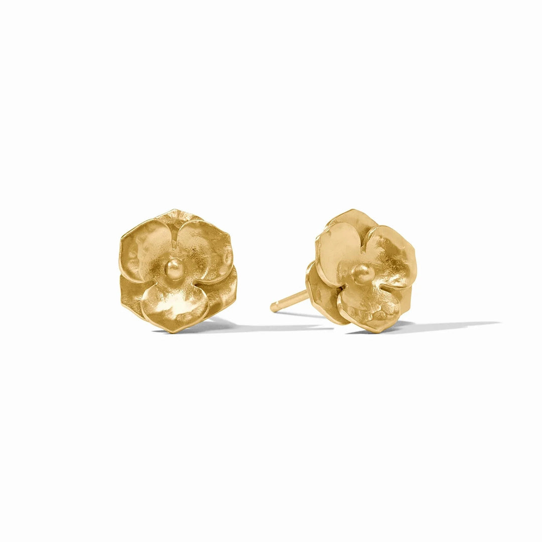 Bloom Stud Earrings - Gold Womens Earrings Julie Vos 