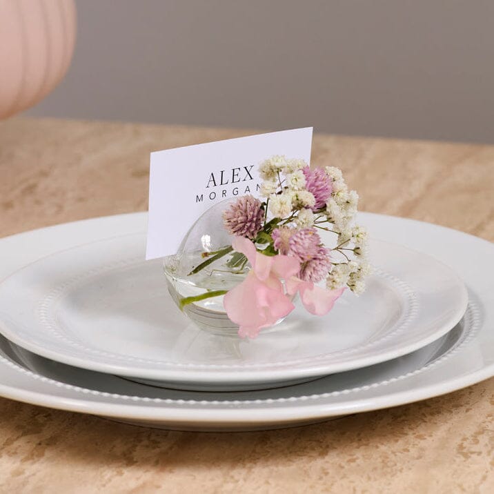Blossom Placecard Budvase Vase Accent Decor 