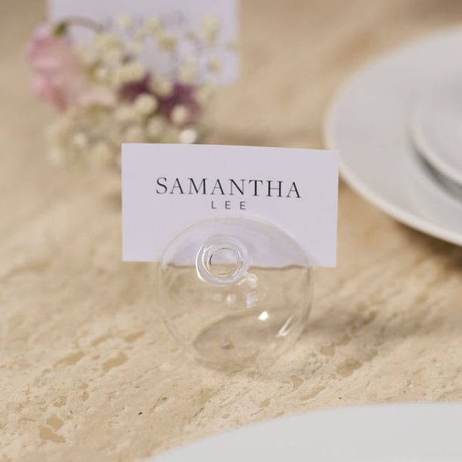 Blossom Placecard Budvase Vase Accent Decor 