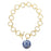Blue and White Sage Toggle Necklace Necklace Susan Shaw 