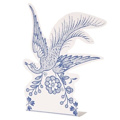 Blue Asiatic Pheasants Place Cards Place Cards Hester and Cook 