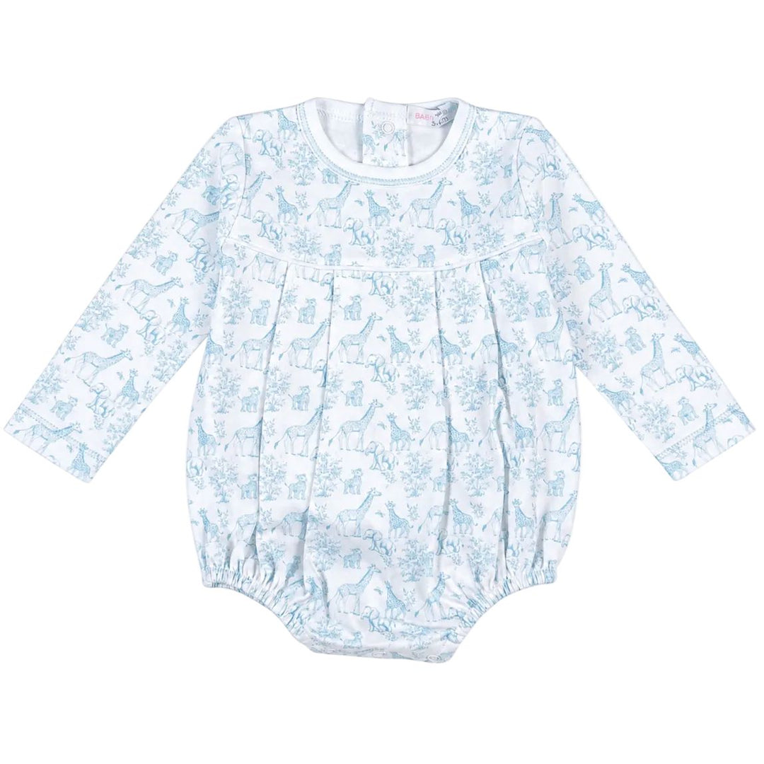 Blue Baby Safari Pima Bubble Boy Bubble Baby Loren 