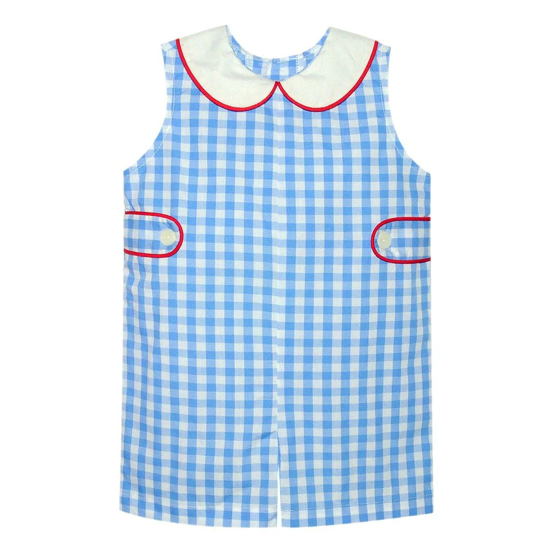 Blue Checked William Jon Jon Boy Jon Jon Remember Nguyen - Baby Sen 