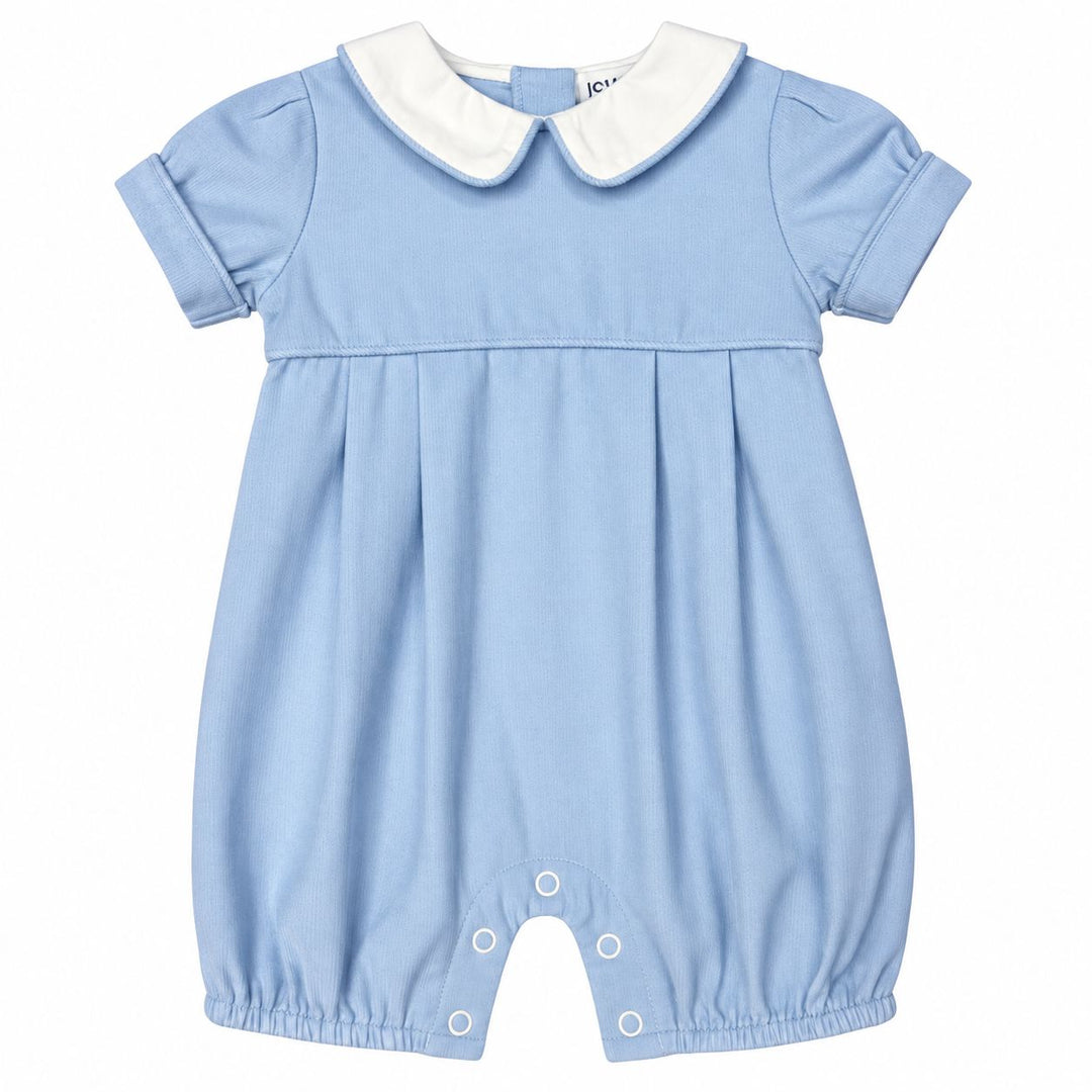 Blue Corduroy Boy's Romper Boy Romper Ishtex 